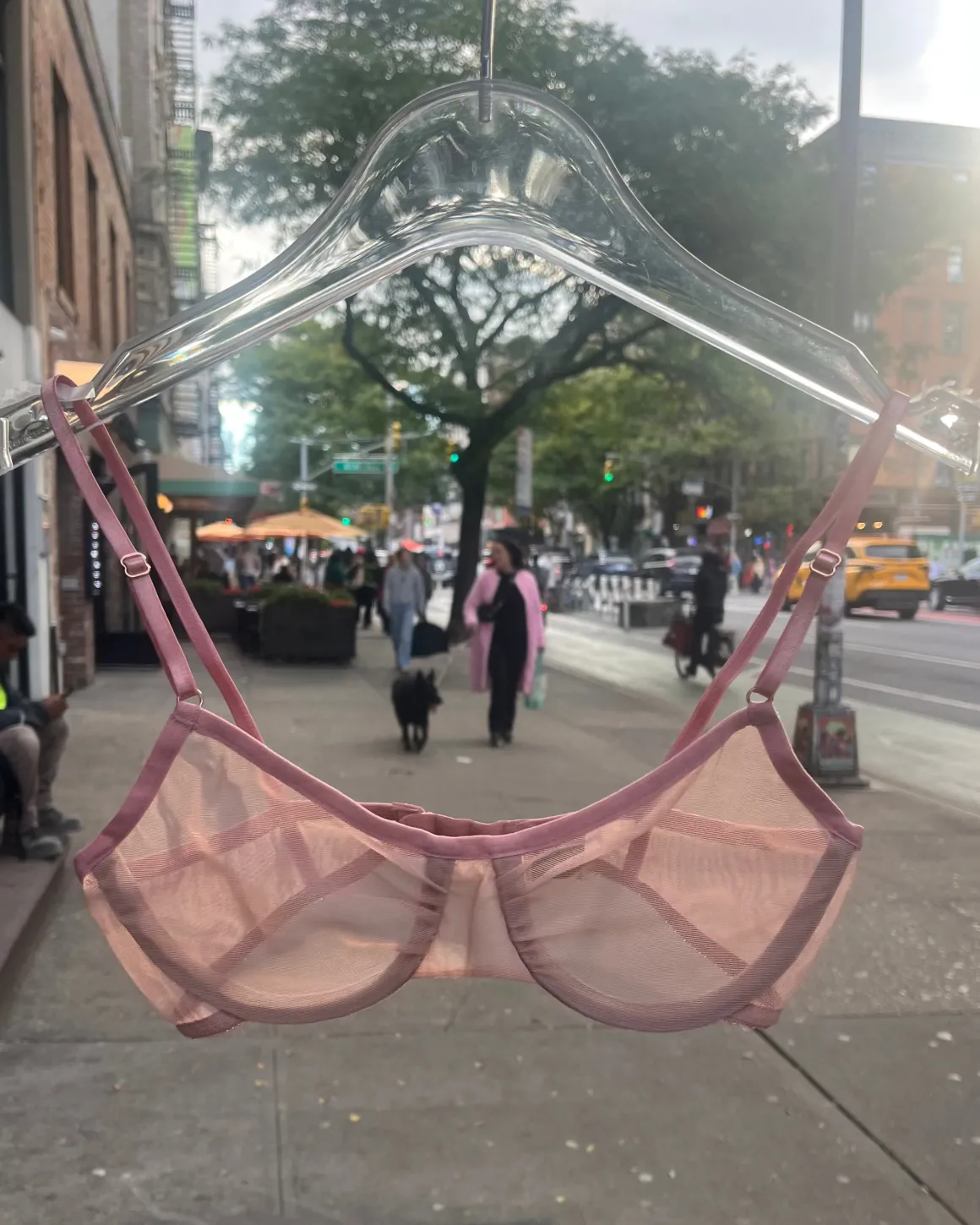 Only Hearts: Whisper Underwire Bra - Rosewater