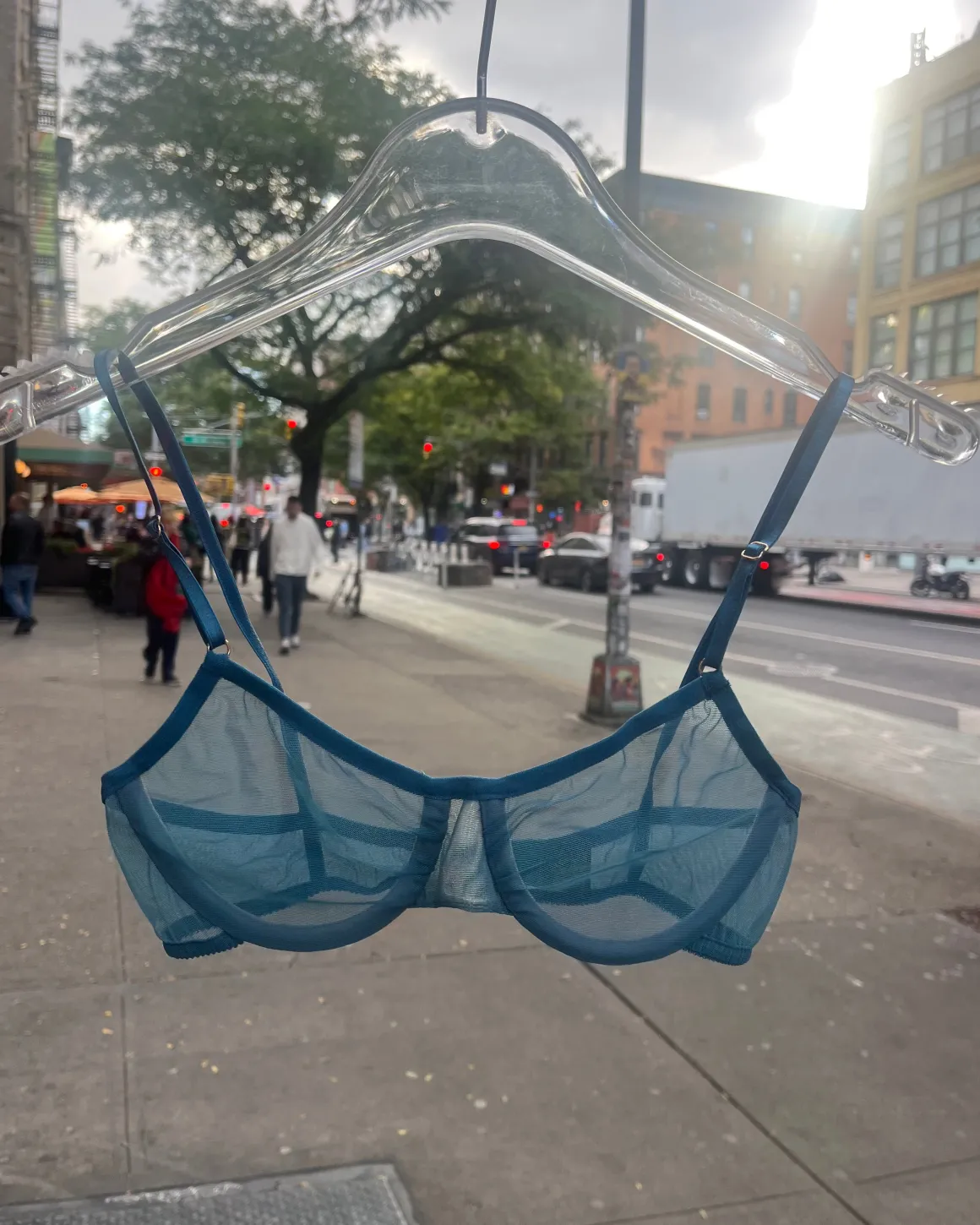 Only Hearts: Whisper Underwire Bra - Teal