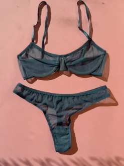 Only Hearts: Whisper Underwire Bra - Teal
