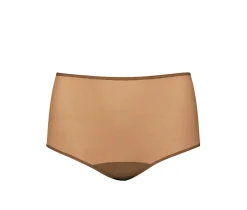 Ownbrown: Mesh High-Waisted Brief - Amani
