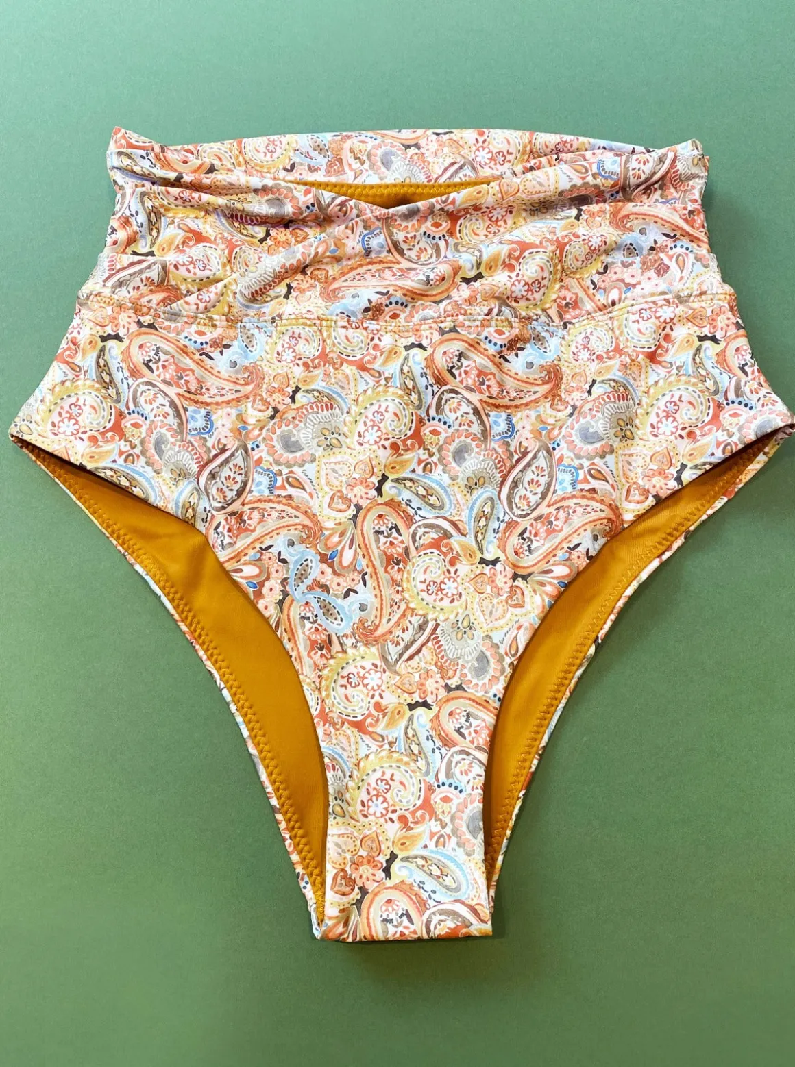 Palm: Kelly High-Waisted Bikini Bottom - S, M