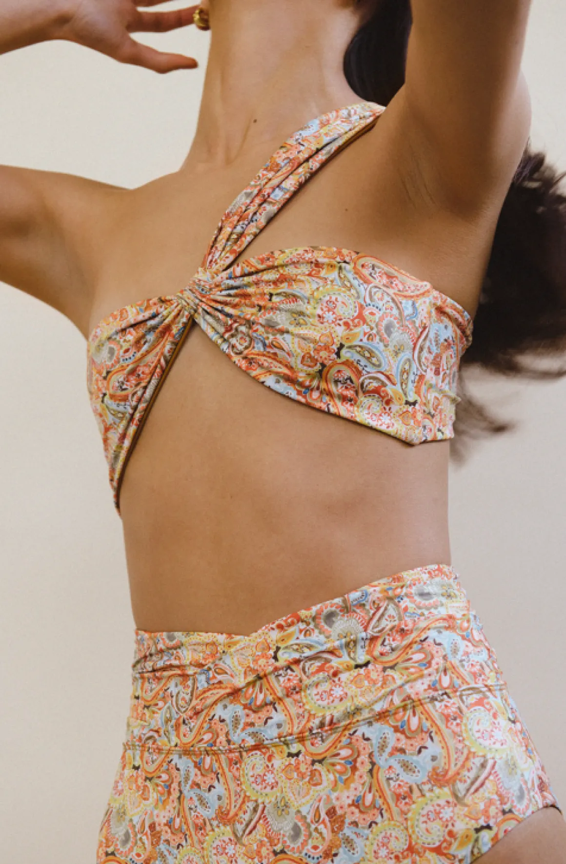 Palm: Kelly High-Waisted Bikini Bottom - S, M