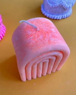 Ri-Ri-Ku: Rainbow Candle - Neon Orange