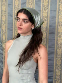 Room Shop: Frankie Sheer Headscarf - Sage