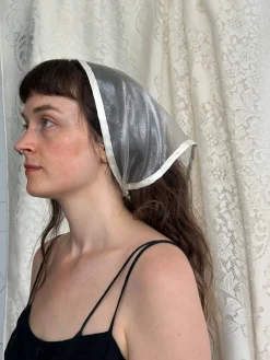 Room Shop: Frankie Sheer Headscarf - Black