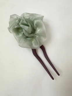 Room Shop: Rose Hair Pin - Sage