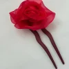 Room Shop: Rose Hair Pin - Red