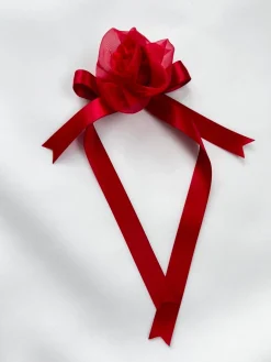 Room Shop: Simone Rose Pin - Red