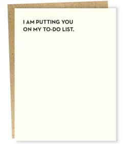 Sapling Press: To-Do List Card