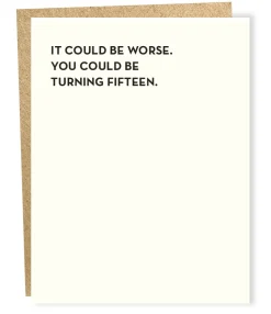 Sapling Press: Turning Fifteen Card