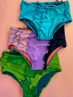 Sherris: Dylan Men's Patch Swim Briefs - Multi