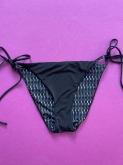 Siyu: Leila Reversible Tie Side Bikini Bottom - L, XL