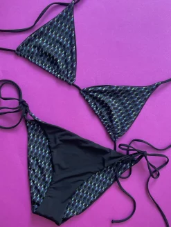 Siyu: Leila Reversible Tie Side Bikini Bottom - L, XL