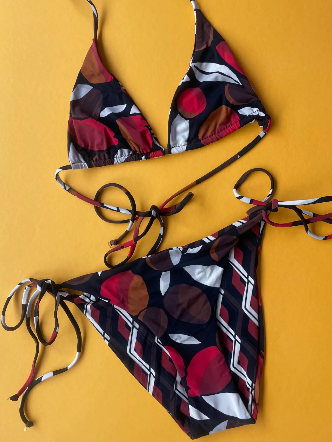 Siyu: Selma Reversible Triangle Bikini Top - XS, Last One!