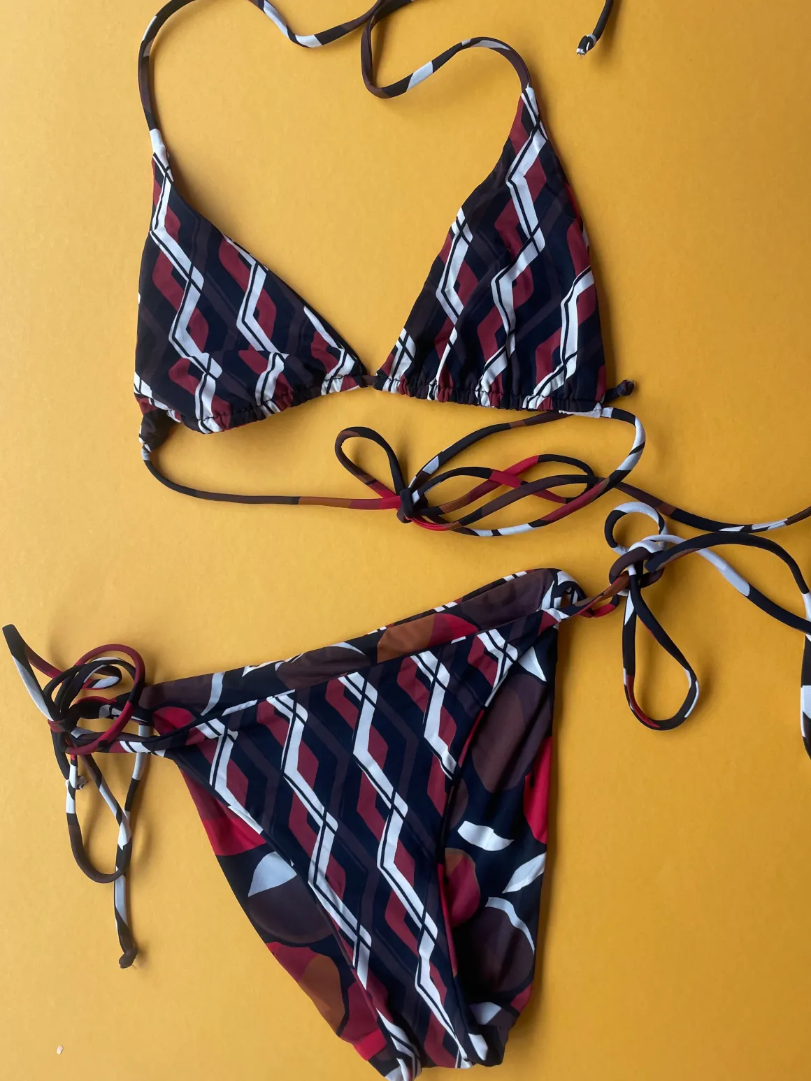 Siyu: Selma Reversible Triangle Bikini Top - XS, Last One!
