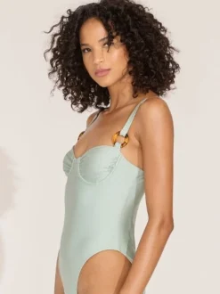 Solid & Striped: Adrienne One Piece - L