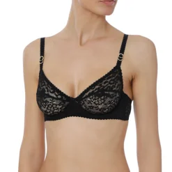 Stella McCartney: Ruby Roaring Leopard Lace Underwire Bra - 32E