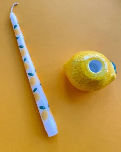 Talking Tables: Lemon Taper Candle