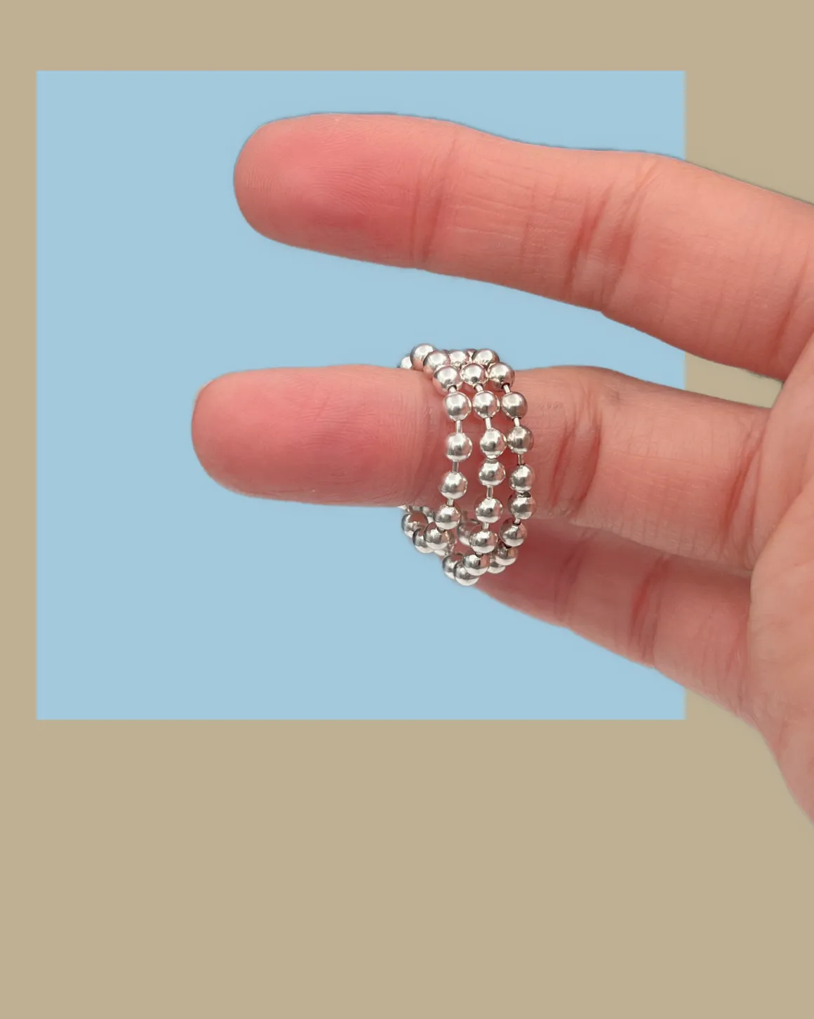 The Good Universe: Ballin' Ring - Sterling Silver