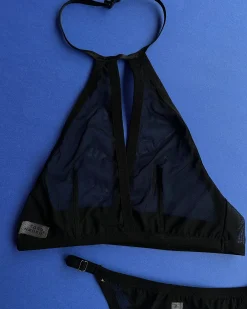 Toru & Naoko: Janice Keyhole Bra - Black