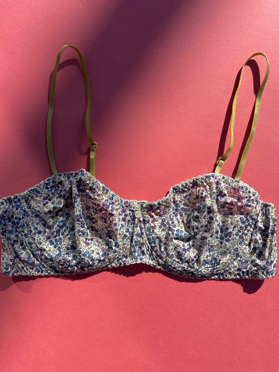 Work of Fiction: Cotton Underwire Bra - L, Last One!