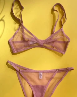 Yasmine Eslami: Jeanne Soft Bra - Mauve