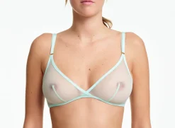 Yasmine Eslami: Jeanne Soft Bra - Persian Green
