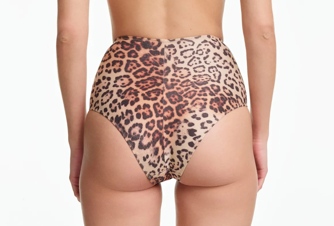 Yasmine Eslami: Rita Bikini Bottom - Leopard